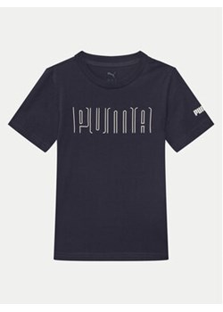 Puma T-Shirt Puma Sport Graphic 685850 Granatowy Regular Fit ze sklepu MODIVO w kategorii T-shirty chłopięce - zdjęcie 178672230