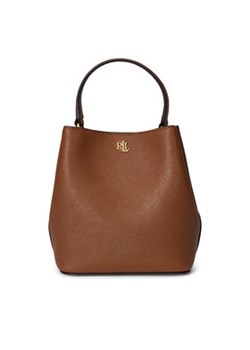 LAUREN RALPH LAUREN Torebka 431977411002 Brązowy ze sklepu MODIVO w kategorii Torby Shopper bag - zdjęcie 178672390