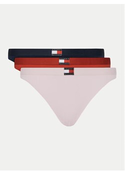 Tommy Hilfiger Komplet 3 par fig klasycznych UW0UW05985 Kolorowy ze sklepu MODIVO w kategorii Majtki damskie - zdjęcie 178672394