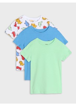 Sinsay - Koszulki 3 pack - wielobarwny ze sklepu Sinsay w kategorii T-shirty chłopięce - zdjęcie 178676282