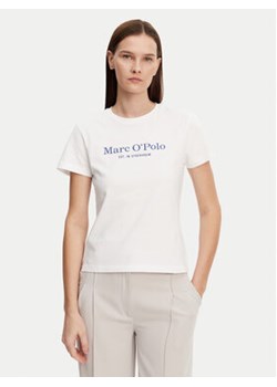 Marc O'Polo T-Shirt 502 2293 51055 Biały Regular Fit ze sklepu MODIVO w kategorii Bluzki damskie - zdjęcie 178676670