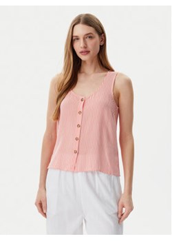 Vero Moda Top Bumpy 10325830 Czerwony Standard Fit ze sklepu MODIVO w kategorii Bluzki damskie - zdjęcie 178676730