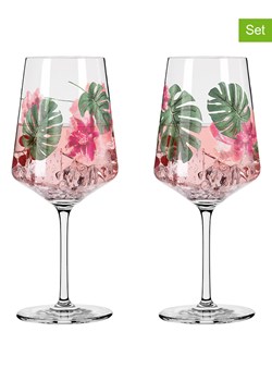 RITZENHOFF Kieliszki (2 szt.) w kolorze jasnoróżowym do koktajli - 544 ml ze sklepu Limango Polska w kategorii Naczynia - zdjęcie 178678991