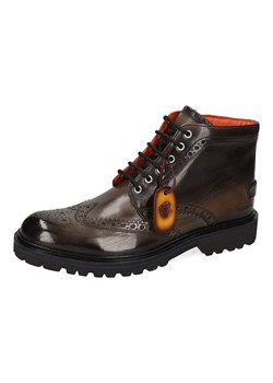 MELVIN &amp; HAMILTON Skórzane botki "Pierce 21" w kolorze brązowo-oliwkowym ze sklepu Limango Polska w kategorii Buty zimowe męskie - zdjęcie 178679262
