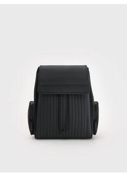 Reserved - Plecak ze strukturalnym wzorem - czarny ze sklepu Reserved w kategorii Plecaki - zdjęcie 178680643