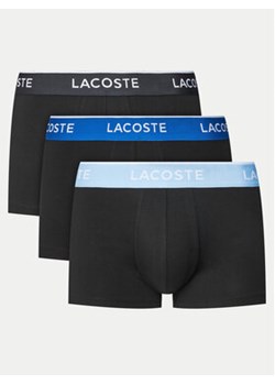 Lacoste Komplet 3 par bokserek 5H1297 Czarny ze sklepu MODIVO w kategorii Majtki męskie - zdjęcie 178683520