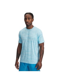 Męska koszulka treningowa Under Armour Vanish Energy Printed SS - niebieska ze sklepu Sportstylestory.com w kategorii T-shirty męskie - zdjęcie 178683874