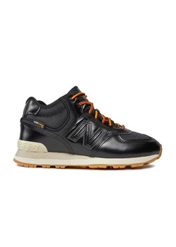 New Balance Skórzane sneakersy &quot;U574&quot; w kolorze czarnym ze sklepu Limango Polska w kategorii Buty sportowe damskie - zdjęcie 178685554