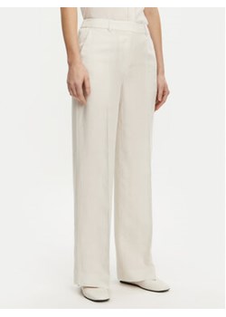 Calvin Klein Spodnie palazzo K20K208381 Beżowy Wide Leg ze sklepu MODIVO w kategorii Spodnie damskie - zdjęcie 178690313