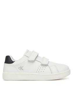 Sneakersy Calvin Klein Jeans Low Cut Velcro Sneaker V1X9-82074-1355 S Biały ze sklepu eobuwie.pl w kategorii Buty sportowe dziecięce - zdjęcie 178691972