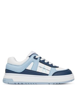 Sneakersy Calvin Klein Jeans Low Cut Lace-Up Sneaker V3X9-82091-1355 M Niebieski ze sklepu eobuwie.pl w kategorii Buty sportowe dziecięce - zdjęcie 178692070