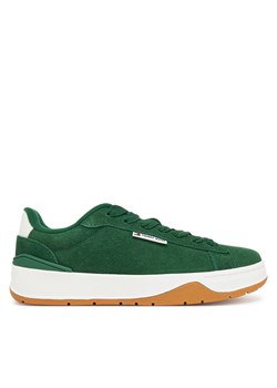 Sneakersy Tommy Jeans Tjw Skate Sneaker EN0EN02737 Zielony ze sklepu eobuwie.pl w kategorii Buty sportowe damskie - zdjęcie 178692131