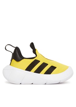 Sneakersy adidas Smiley Monofit IH6311 Żółty ze sklepu eobuwie.pl w kategorii Buty sportowe dziecięce - zdjęcie 178692272