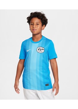 Koszulka piłkarska z krótkim rękawem dla dużych dzieci Nike Dri-FIT Australia Stadium Goalkeeper 2025/26 – replika - Niebieski ze sklepu Nike poland w kategorii T-shirty chłopięce - zdjęcie 178692571