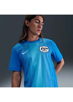 Męska koszulka piłkarska z krótkim rękawem Nike Dri-FIT Australia Stadium Goalkeeper 2025/26 – replika - Niebieski ze sklepu Nike poland w kategorii T-shirty męskie - zdjęcie 178692592