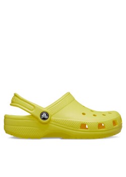 Crocs Klapki Classic Clog T 206990 Żółty ze sklepu MODIVO w kategorii Klapki dziecięce - zdjęcie 178693962