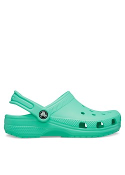 Klapki Crocs Classic Clog T 206990 Zielony ze sklepu eobuwie.pl w kategorii Klapki dziecięce - zdjęcie 178696343