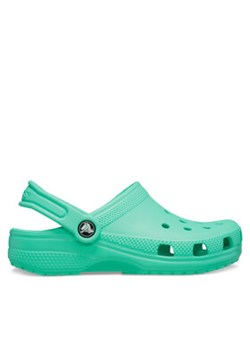 Crocs Klapki Classic Clog T 206990 Zielony ze sklepu MODIVO w kategorii Klapki dziecięce - zdjęcie 178697150