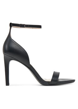 Calvin Klein Szpilki Heel Sandal 90 - Lth HW0HW02337 Czarny ze sklepu MODIVO w kategorii Czółenka - zdjęcie 178697580