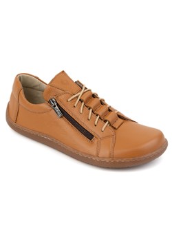 Buty minimalistyczne barefoot skórzane damskie 1242 rude ze sklepu butyolivier w kategorii Półbuty damskie - zdjęcie 178700882