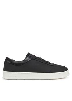 Sneakersy Calvin Klein Low Top Lace Up Oxford Rubb Lth HM0HM01708 Czarny ze sklepu eobuwie.pl w kategorii Buty sportowe męskie - zdjęcie 178705011