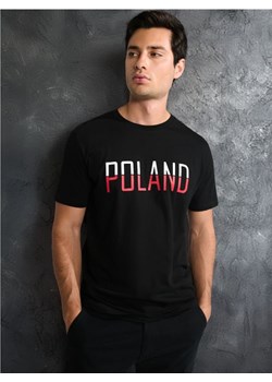 Sinsay - Koszulka Polska - czarny ze sklepu Sinsay w kategorii T-shirty męskie - zdjęcie 178705700