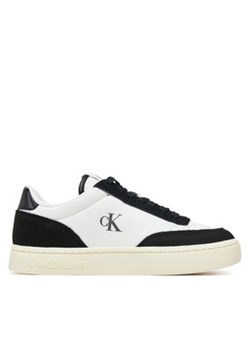 Calvin Klein Jeans Sneakersy Classic Cupsole Mix In YW0YW01767 Biały ze sklepu MODIVO w kategorii Buty sportowe damskie - zdjęcie 178706802