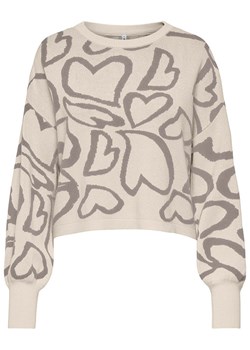 ONLY Sweter w kolorze beżowo-szarym ze sklepu Limango Polska w kategorii Swetry damskie - zdjęcie 178708623