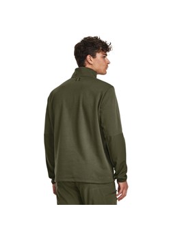 Męska bluza taktyczna Under Armour Tac Rival Job Fleece - khaki ze sklepu Sportstylestory.com w kategorii Bluzy męskie - zdjęcie 178709994