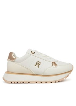 Tommy Hilfiger Sneakersy Low Cut Lace-Up Sneaker T3A9-33759-1355 M Biały ze sklepu MODIVO w kategorii Buty sportowe dziecięce - zdjęcie 178711521