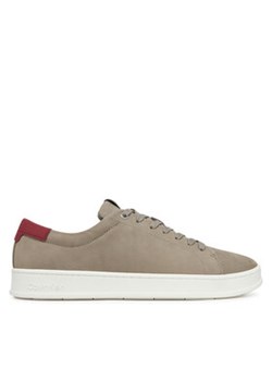 Calvin Klein Sneakersy Low Top Lace Up Nu HM0HM01758 Szary ze sklepu MODIVO w kategorii Buty sportowe męskie - zdjęcie 178711644