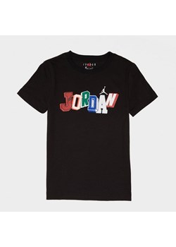 JORDAN T-SHIRT JRDN LETTER TEE BLK B ze sklepu JD Sports  w kategorii T-shirty chłopięce - zdjęcie 178712721