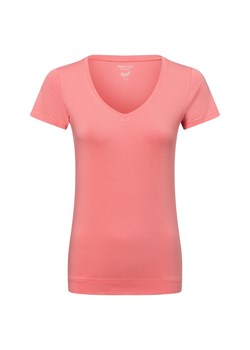 Marie Lund T-shirt damski Kobiety Bawełna morelowy jednolity ze sklepu vangraaf w kategorii Bluzki damskie - zdjęcie 178713042