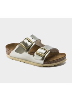 Klapki Birkenstock Arizona Bs Jr 1014840 złoty ze sklepu ButyModne.pl w kategorii Klapki dziecięce - zdjęcie 178713982