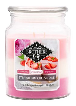 Candle Brothers Świeca zapachowa &quot;Strawberry Cheesecake&quot; - 510 g ze sklepu Limango Polska w kategorii Świece i dyfuzory - zdjęcie 178714730
