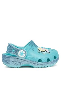 Klapki Crocs Frozen Elsa Classic Clog T 210237 Kolorowy ze sklepu eobuwie.pl w kategorii Klapki dziecięce - zdjęcie 178715111