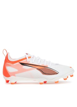 Buty do piłki nożnej Puma Ultra 5 Pro Fg/Ag Jr 108165 01 Biały ze sklepu eobuwie.pl w kategorii Buty sportowe dziecięce - zdjęcie 178715150