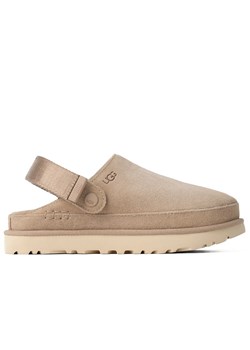 Buty Ugg Goldenstar Clog 1138252-SAN - beżowe ze sklepu streetstyle24.pl w kategorii Klapki damskie - zdjęcie 178715214
