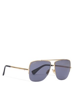 Max Mara Okulary przeciwsłoneczne MM0121 30A Złoty ze sklepu MODIVO w kategorii Okulary przeciwsłoneczne damskie - zdjęcie 178715384