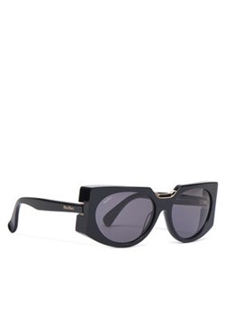 Max Mara Okulary przeciwsłoneczne MM0123 01A Czarny ze sklepu MODIVO w kategorii Okulary przeciwsłoneczne damskie - zdjęcie 178715392