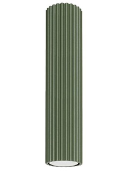 Zielony splot wiszący w industrialnym stylu 30cm - 4X D293 Erda ze sklepu Edinos.pl w kategorii Lampy sufitowe - zdjęcie 178718132