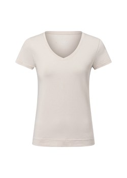 Marie Lund T-shirt damski Kobiety Bawełna beżowy jednolity ze sklepu vangraaf w kategorii Bluzki damskie - zdjęcie 178731074