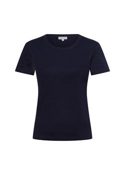Marie Lund Damska koszulka z dzianiny Kobiety Bawełna granatowy jednolity ze sklepu vangraaf w kategorii Bluzki damskie - zdjęcie 178731112