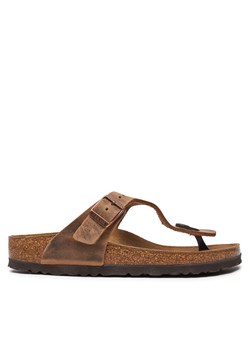 Japonki Birkenstock Gizeh Bs 0943813 Brązowy ze sklepu eobuwie.pl w kategorii Klapki damskie - zdjęcie 178732901