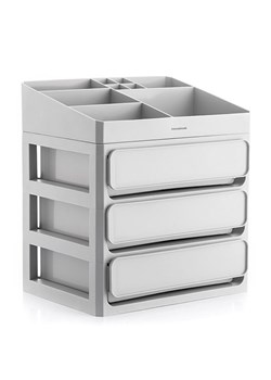 InnovaGoods Organizer w kolorze szarym na kosmetyki - 26 x 29 x 19,5 cm ze sklepu Limango Polska w kategorii Akcesoria i przechowywanie - zdjęcie 178732953
