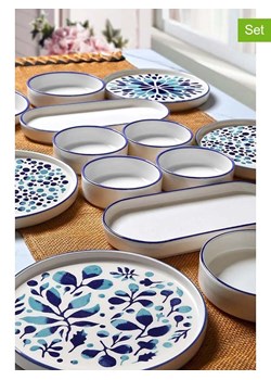 Hermia 14-częściowy zestaw śniadaniowy w kolorze biało-niebieskim - id: 16301965 - marki Hermia - 178733104 Hermia 14-częściowy zestaw śniadaniowy w kolorze biało-niebieskim ze sklepu Limango Polska w kategorii Naczynia - zdjęcie 178733104