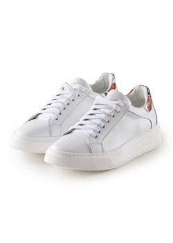 Anna Morellini Skórzane sneakersy &quot;Ottora&quot; w kolorze białym ze sklepu Limango Polska w kategorii Buty sportowe damskie - zdjęcie 178737380