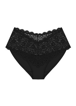 Triumph koronkowe figi damskie Amourette Maxi 10210675-0004, Kolor czarny, Rozmiar 36, Triumph ze sklepu Intymna w kategorii Majtki damskie - zdjęcie 178737910