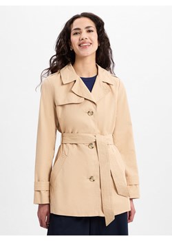 s.Oliver Trencz damski Kobiety Bawełna beżowy jednolity ze sklepu vangraaf w kategorii Płaszcze damskie - zdjęcie 178738583