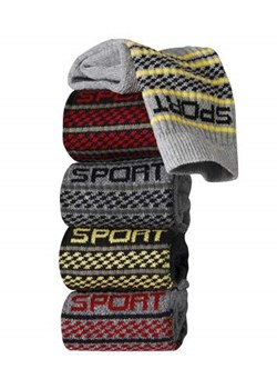 Zestaw 5 par żakardowych, sportowych skarpet ze sklepu Atlas For Men w kategorii Skarpetki męskie - zdjęcie 178738721